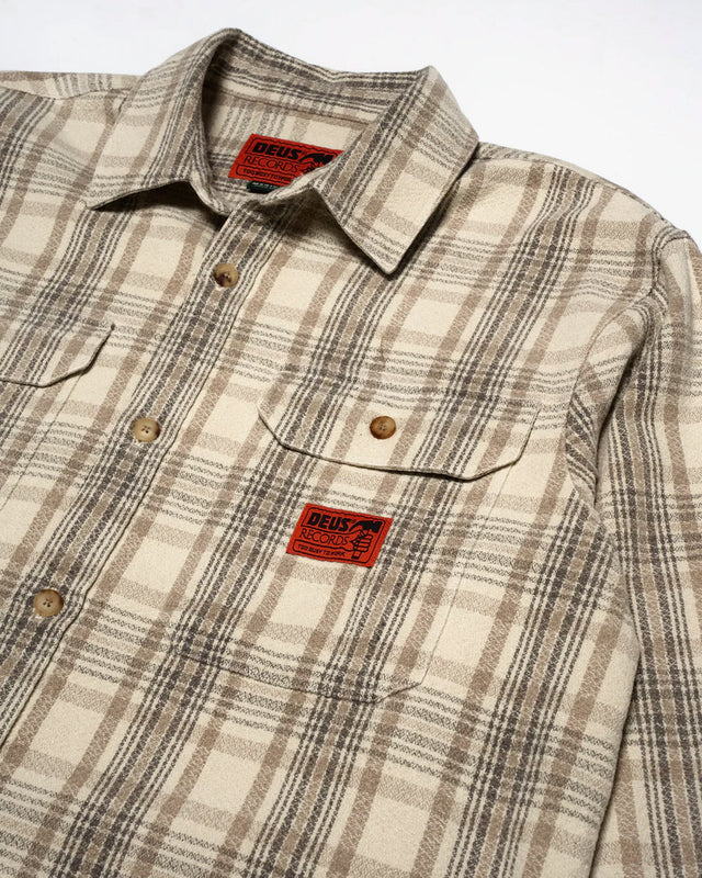 Camisa Oversized Too Busy To Work - Bege