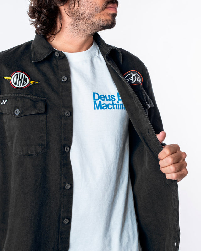 Camisa Regular Fit Engine - Chumbo