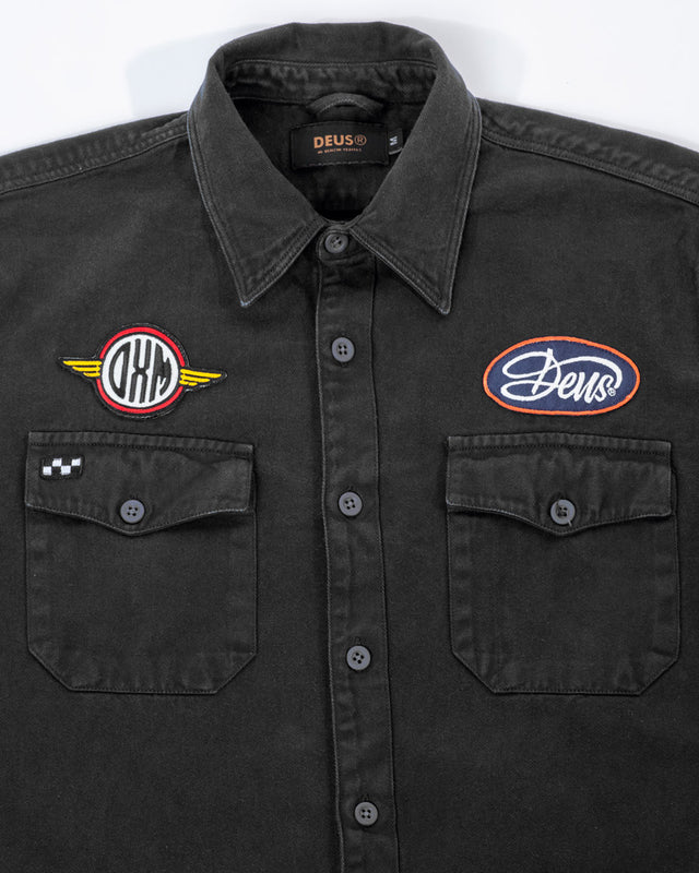 Camisa Regular Fit Engine - Chumbo