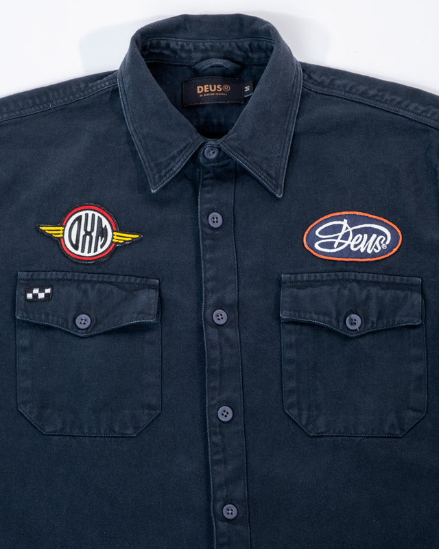 Camisa Regular Fit Engine - Marinho