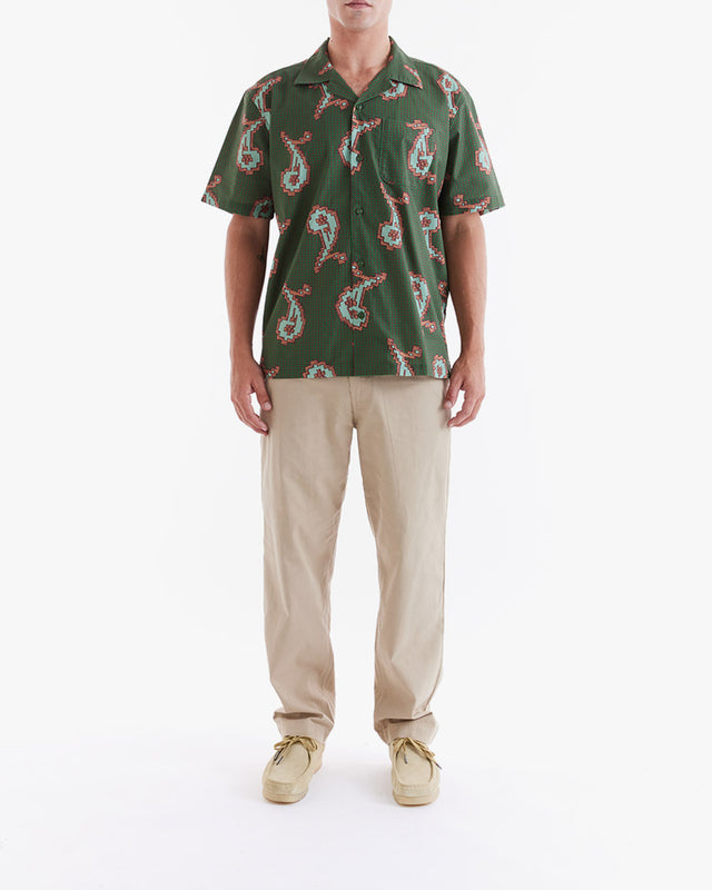 Camisa Relaxed Fit 2-Bit - Verde