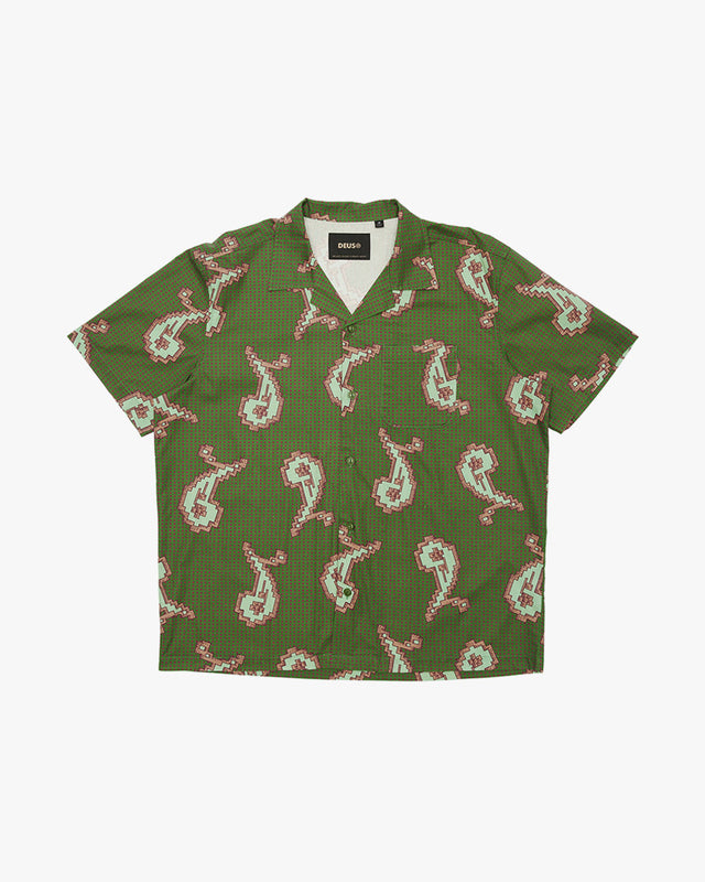 Camisa Relaxed Fit 2-Bit - Verde