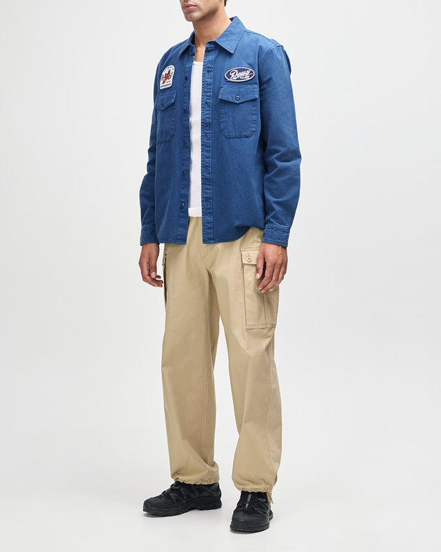 Camisa Relaxed Fit Nomad - Azul