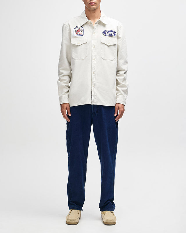 Camisa Relaxed Fit Nomad - Dirty White
