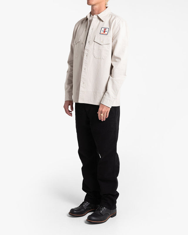 Camisa Stripes - Dirty White