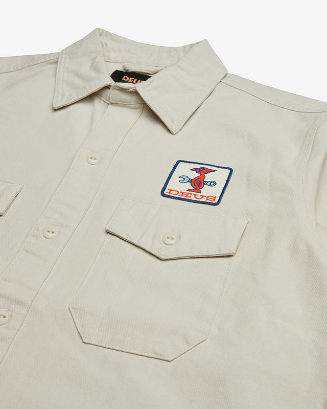Camisa Stripes - Dirty White