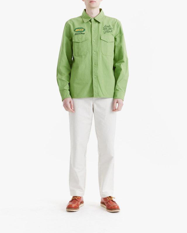 Camisa Regular Fit Tin Lizzie - Verde