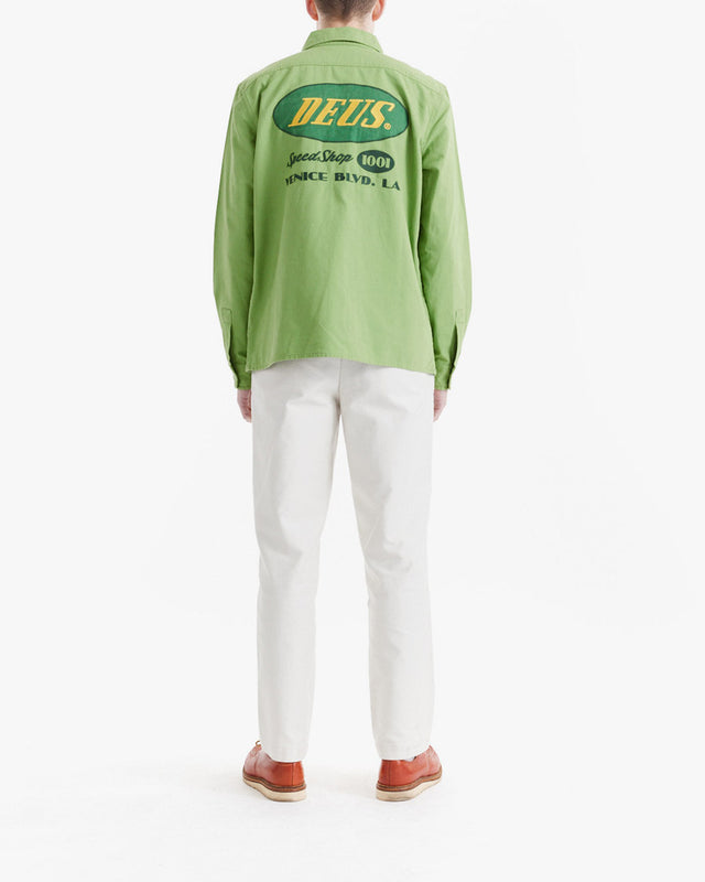 Camisa Regular Fit Tin Lizzie - Verde
