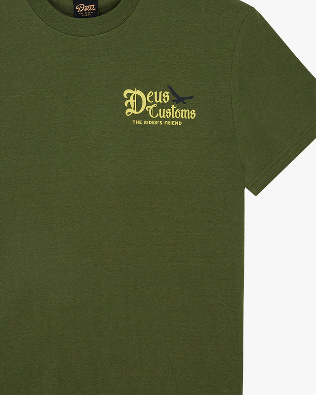 Camiseta Box Fit Beep-Beep - Verde Militar