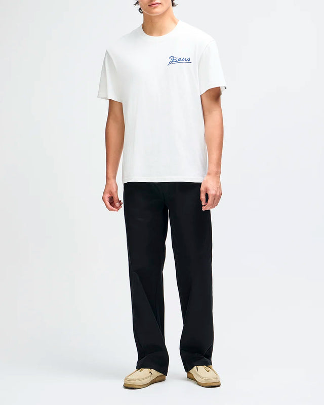 Camiseta Box Fit Bobskull - Branca