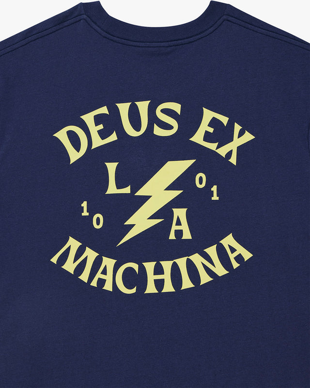 Camiseta Box Fit Chinook - Azul