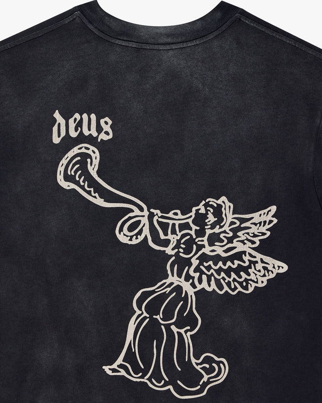 Camiseta Box Fit Honk! - Chumbo