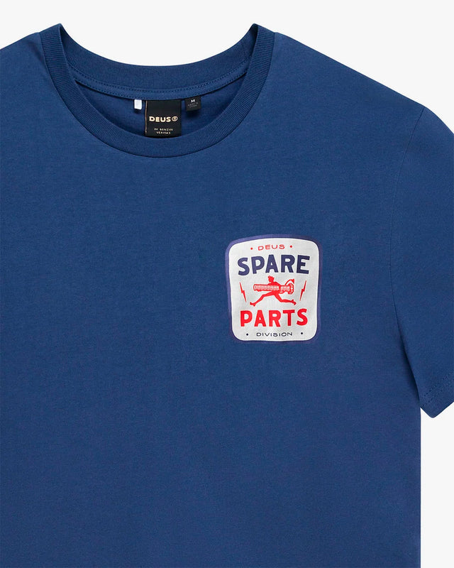 Camiseta Box Fit Mudflap - Azul