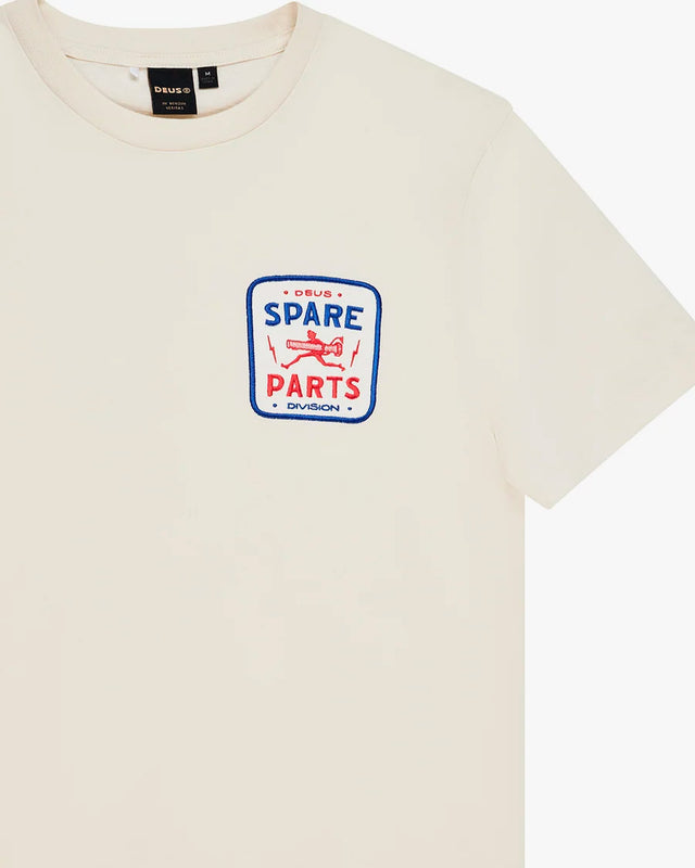 Camiseta Box Fit Muflap - Off White