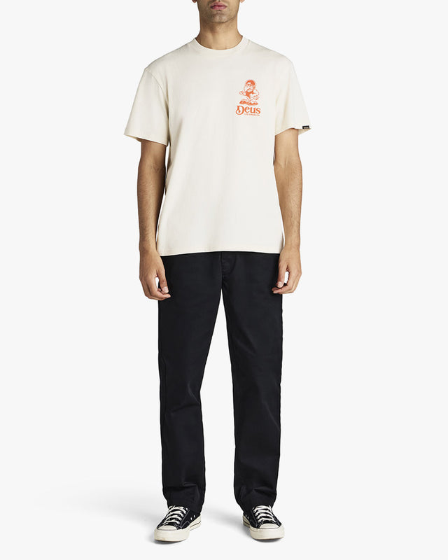 Camiseta Box Fit Raptor - Dirty White