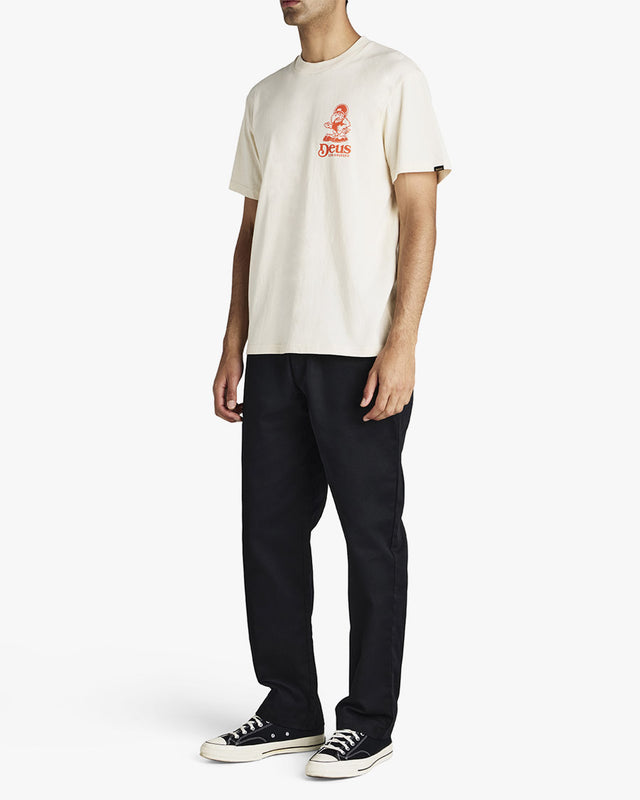Camiseta Box Fit Raptor - Dirty White