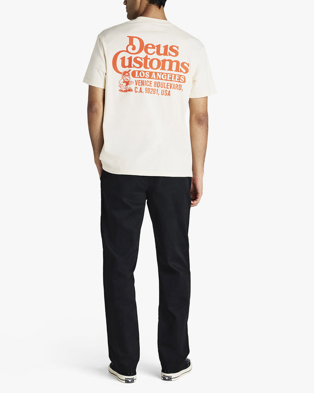 Camiseta Box Fit Raptor - Dirty White