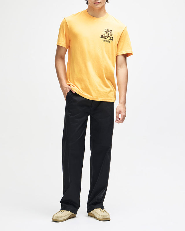 Camiseta Bix Fit São Paulo Ceramic - Amarela