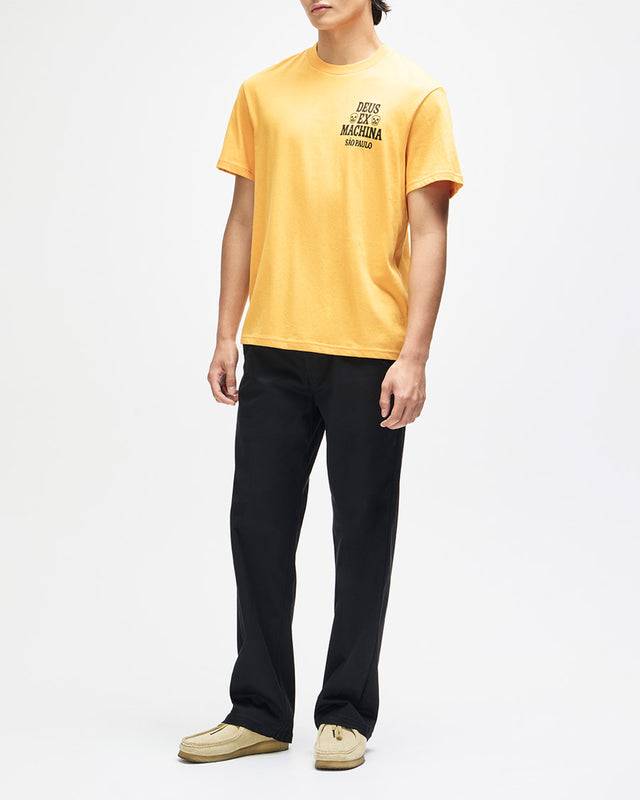 Camiseta Bix Fit São Paulo Ceramic - Amarela