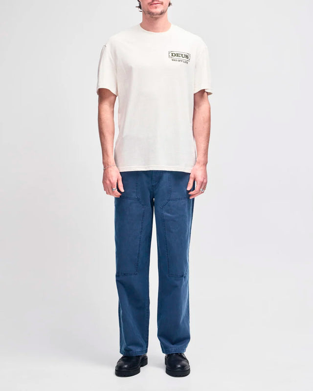 Camiseta Box Fit Wreckers - Dirty White