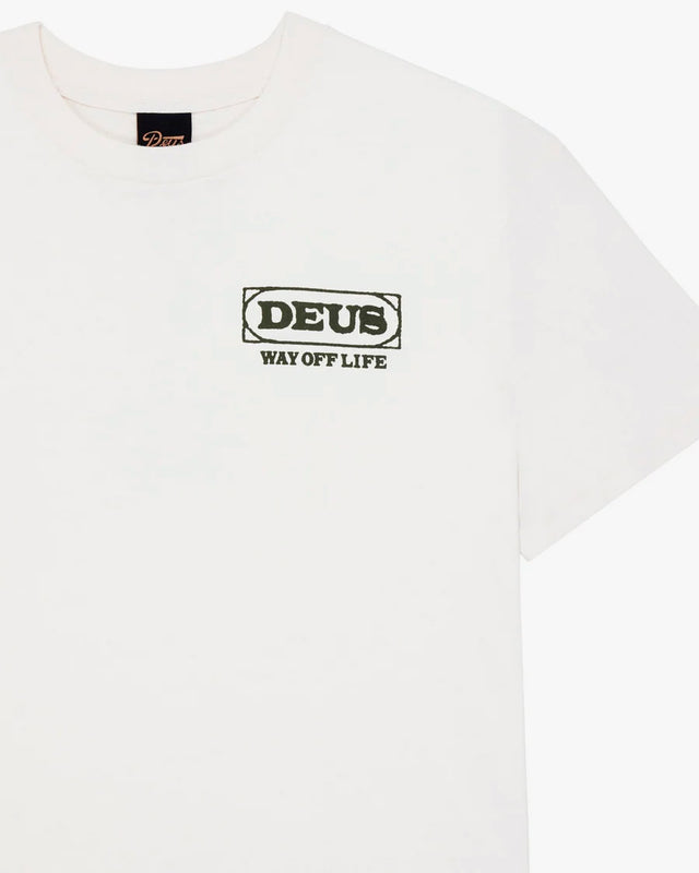 Camiseta Box Fit Wreckers - Dirty White