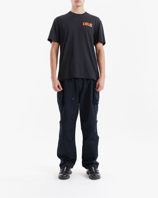 Camiseta Box Fit Heavy Leisure Canggu Surf Address - Preto