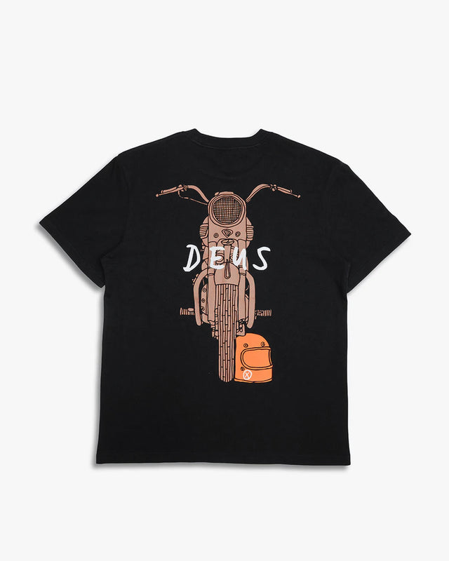 Camiseta Classics Box Fit Frontage - Preto