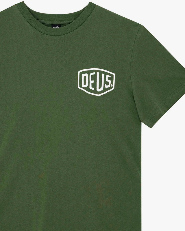Camiseta Classics Regular Fit Venice Address - Verde Militar