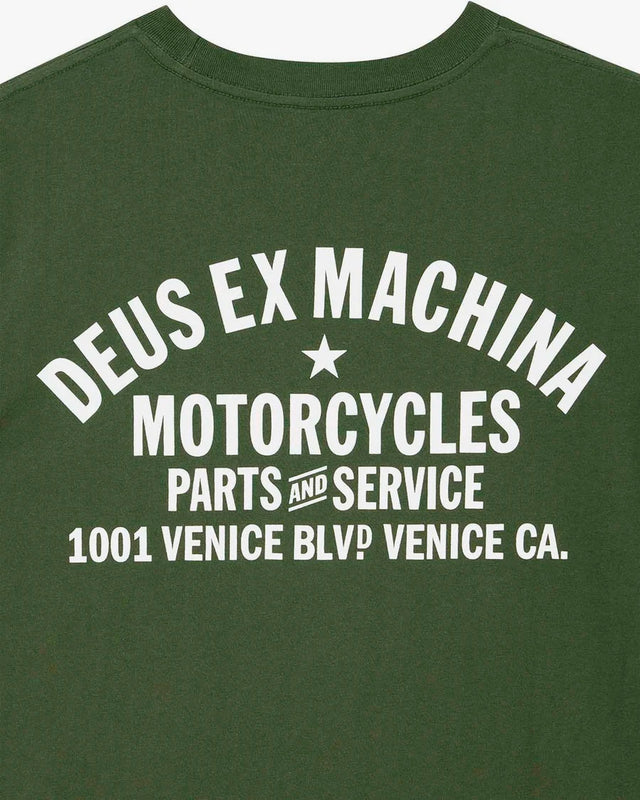 Camiseta Classics Regular Fit Venice Address - Verde Militar