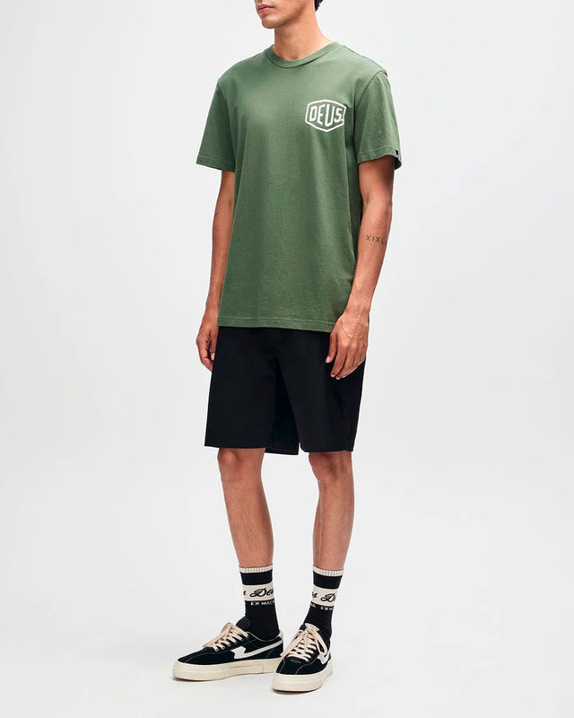 Camiseta Classics Regular Fit Venice Address - Verde Militar