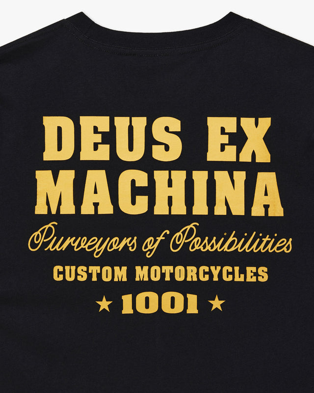Camiseta Regular Fit Gumshoe - Preta