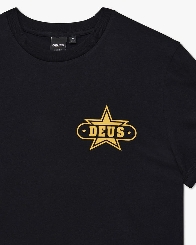 Camiseta Regular Fit Gumshoe - Preta