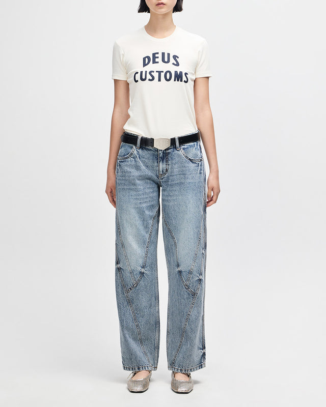 Camiseta Feminina HéLèNe - Dirty White