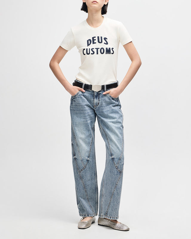 Camiseta Feminina HéLèNe - Dirty White