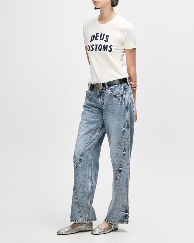 Camiseta Feminina HéLèNe - Dirty White