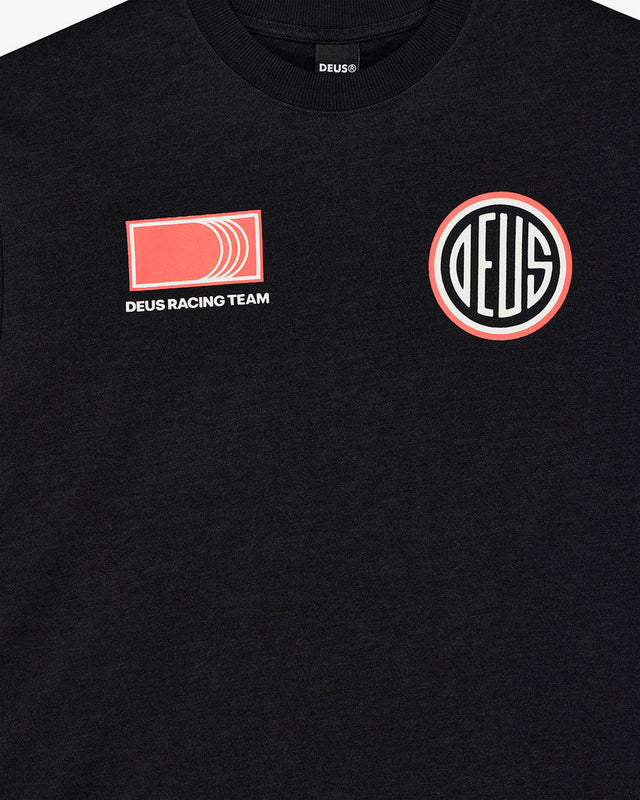 Camiseta Loose Fit  Holeshot - Preta