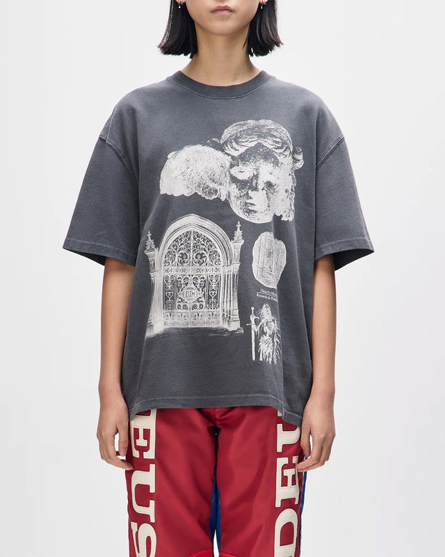 Camiseta Oversized Invocation - Chumbo