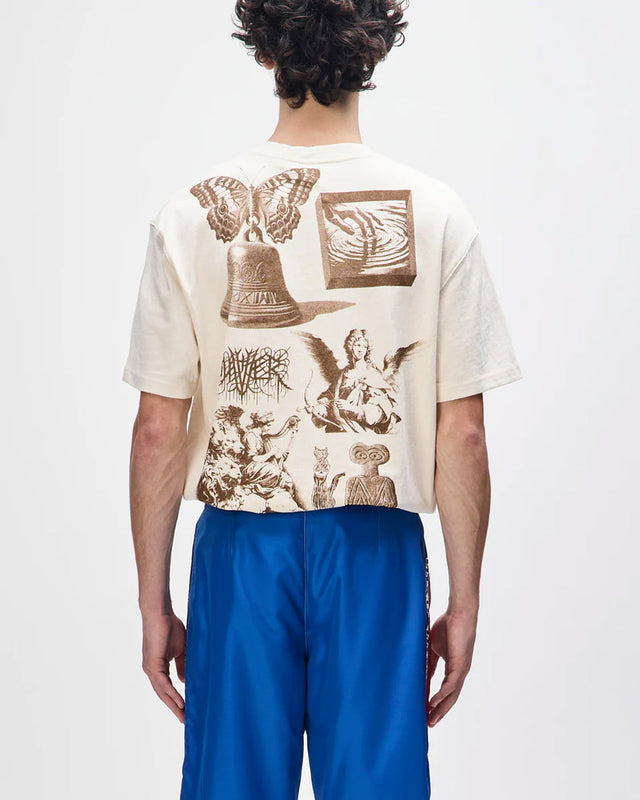 Camiseta Oversized Invocation - Dirty White