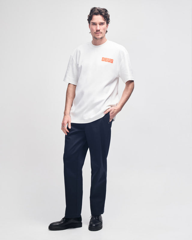 Camiseta Loose Fit Grand Prix MINI - Off White
