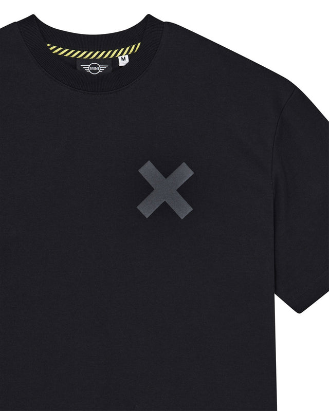 Camiseta Loose Fit Camperdown Address MINI - Preta