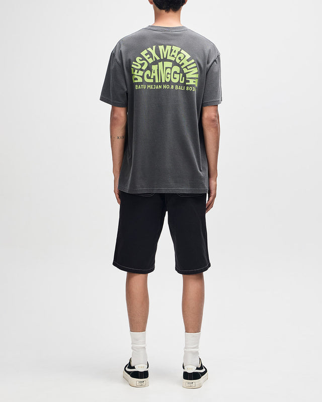 Camiseta Loose Fit Canggu Address - Chumbo