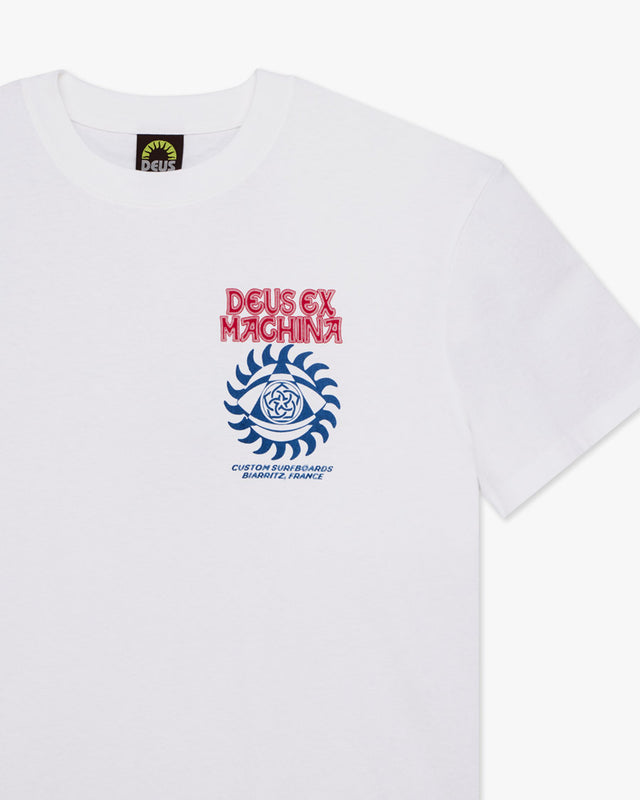 Camiseta Loose Fit Crank - Off White