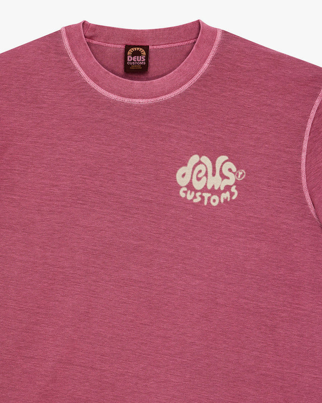 Camiseta Loose Fit Debris Reverse - Roxa