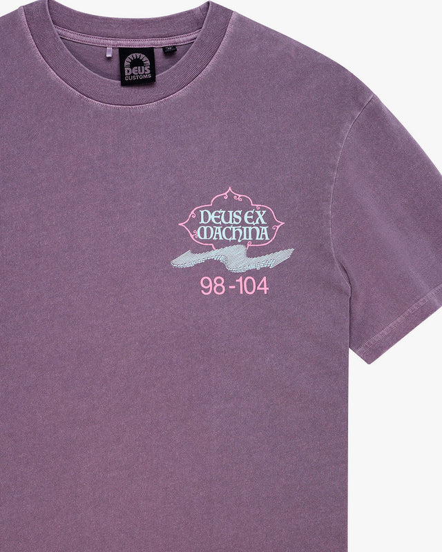 Camiseta Loose Fit Easy Peacey - Roxo