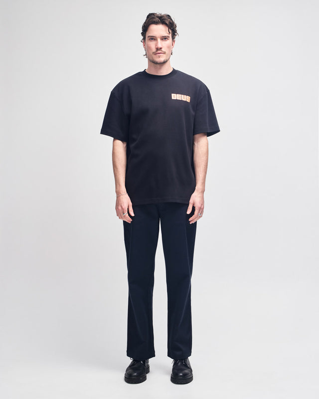 Camiseta Loose Fit Grand Prix MINI - Preta