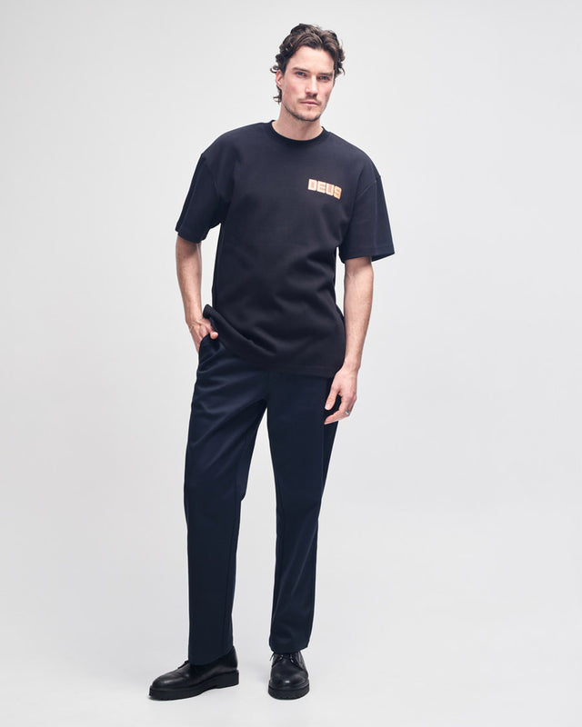 Camiseta Loose Fit Grand Prix MINI - Preta