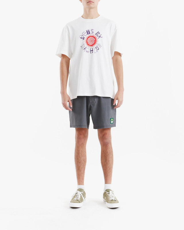 Camiseta Loose Fit Inside Out - Off White