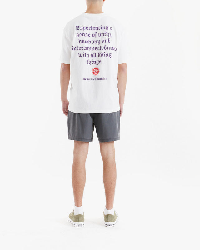 Camiseta Loose Fit Inside Out - Off White
