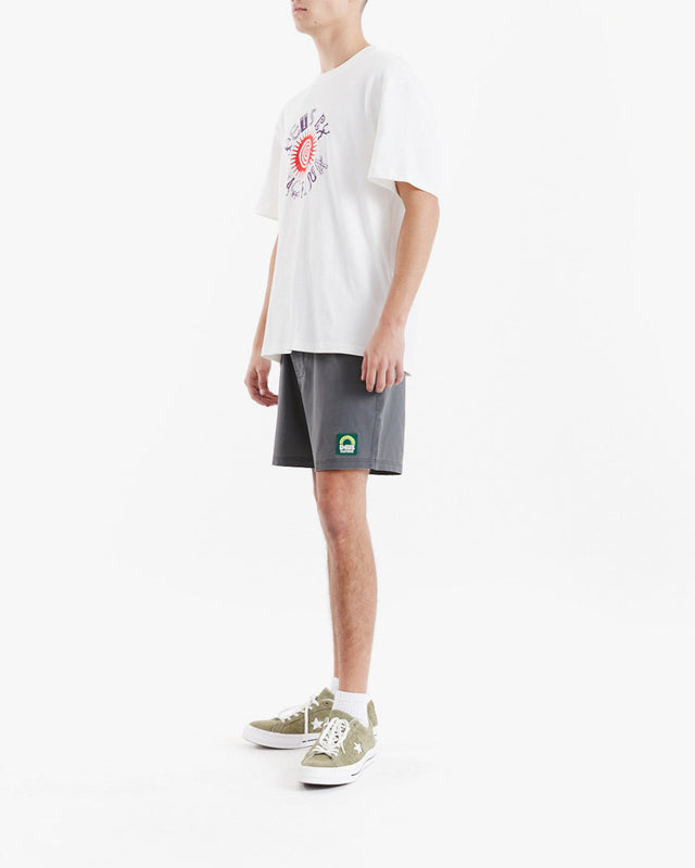 Camiseta Loose Fit Inside Out - Off White