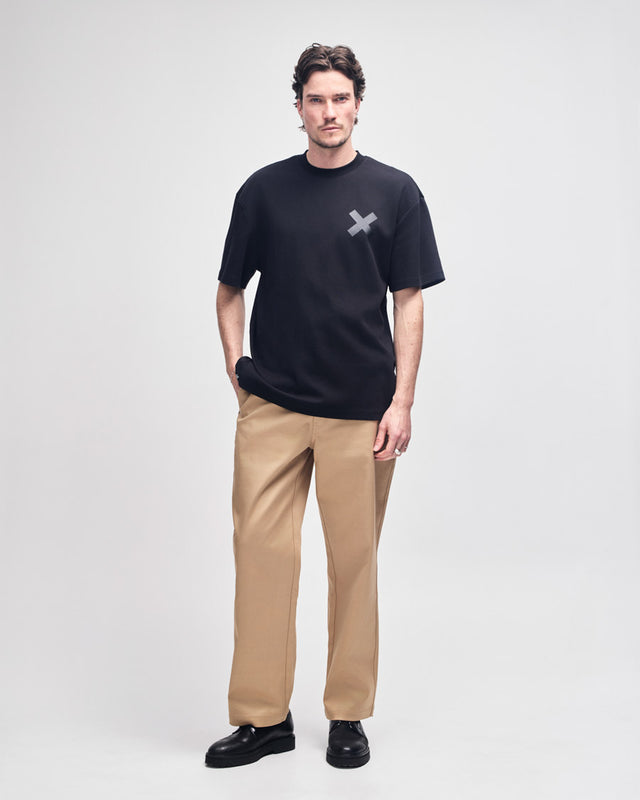 Camiseta Loose Fit Surbiton Address MINI - Preta
